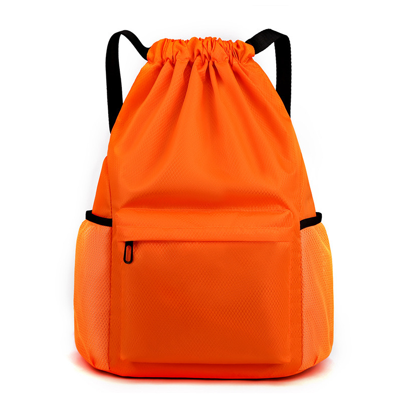 Orange backpack